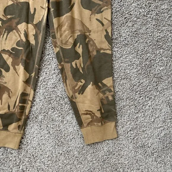 Polo Ralph Lauren Fleece Jogger Pants Denim & Supply Brown Camo Men Size XL NWT